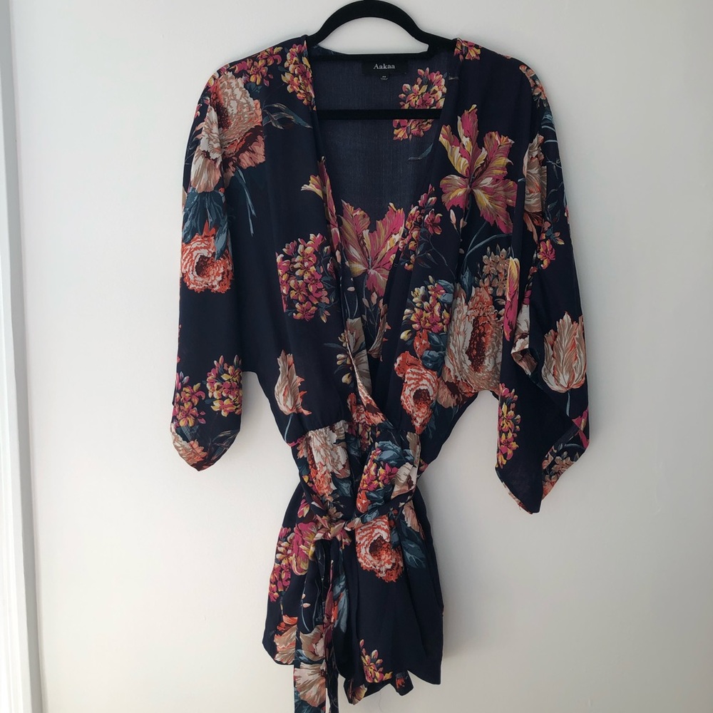 SOLD! Vici Kimono Style Romper